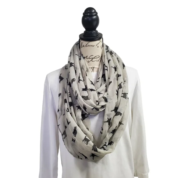 Chatties Cat Infinity Scarves Women's Bundle Of Two 100%Polyester One Size - Picture 10 of 16